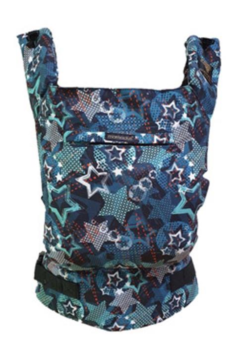 MamadusBaby Yeşil Yıldızlar Ergonomik Kanguru