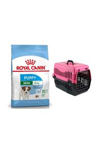 Royal Canin Mini Puppy Köpek Maması 4 Kg + Pet Style Taşıma Çantası Pembe 49 Cm