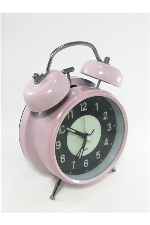 SUME Fosforlu Ve Işıklı Çalar Saat Ev Ofis Aksesuar Nostaljik Masa Saati