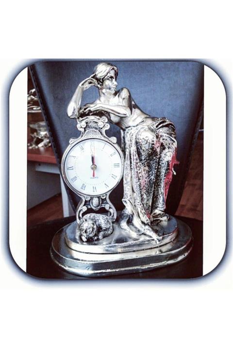 Herseyburada Gümüş Kaplama Saatli Kadın 925 Ayar