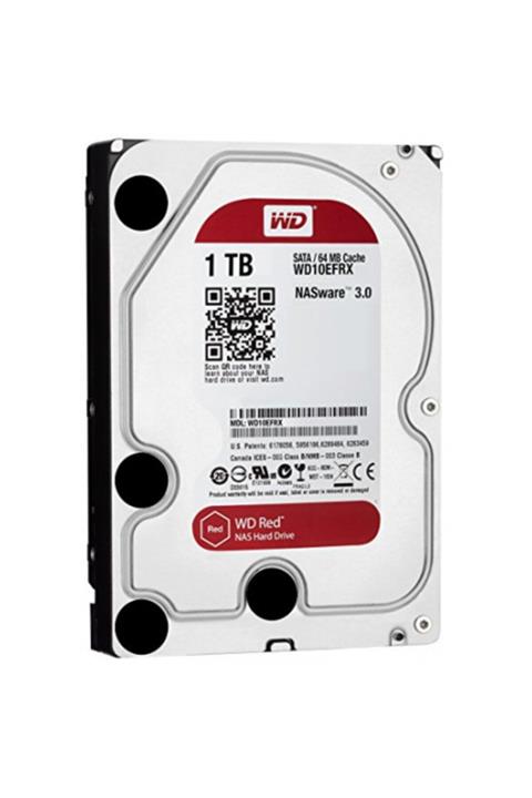 WESTERN DIGITAL Wd Red Wd10efrx 3,5" 1tb, 64mb, 5400 Rpm, 7/24-nas-server Hdd