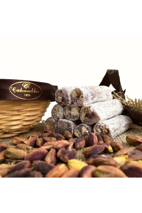 Çakmaklar Gıda Fitil Lokum Duble Sade Antep Fıstıklı (1kg)
