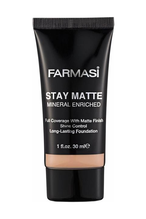 Farmasi Fondöten - Stay Matte Foundation Neutral No: 03 30 ml 8690131712037