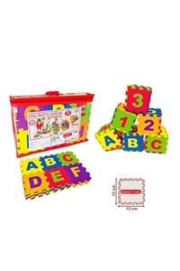 Burnis Toy Toys Eva Harf Ve Rakam Puzzle 36 Parça Fırsat