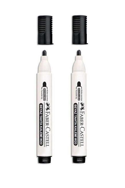 Faber Castel Tahta Kalemi W20 Siyah 2 Adet