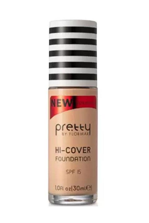 Flormar Fondöten - Pretty By Flormar Hi-Cover Foundation 06 Beige 8690604603282