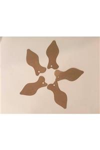 PEV 100 Adet Kraft Etiket Giyim Butik Fiyat Etiketi Kartı 4x9 Cm
