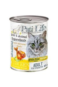 Pati Life Tavuk Etli Yetişkin Kedi Konservesi 415 Gr