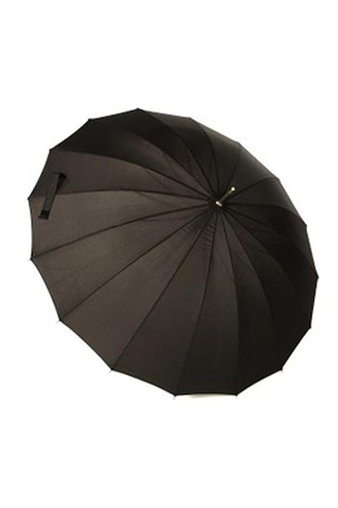 Rubenis Siyah 16 Telli Şemsiye