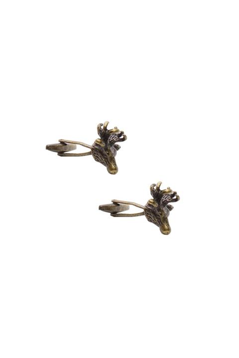 COOLMENCLUB Geyik Figürlü Kol Düğmesi