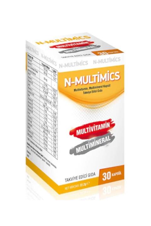 Crom Sağlık N-multimics Multivitamin 30 Kapsül