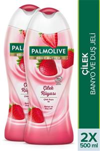 Palmolive Body Butter Çilek Rüyası Banyo Ve Duş Jeli 2x 500 ml