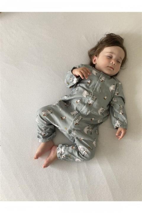 Auntie Me Organik 'making Art' Yazlik Uyku Tulumu