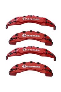 Brembo Nissan Almera Uyumlu Kırmızı Kaliper Kapağı 4lü Yağ Hortumlu