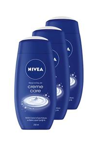 Nivea Creme Care Banyo Ve Duş Jeli 250 Ml 3'lü Set