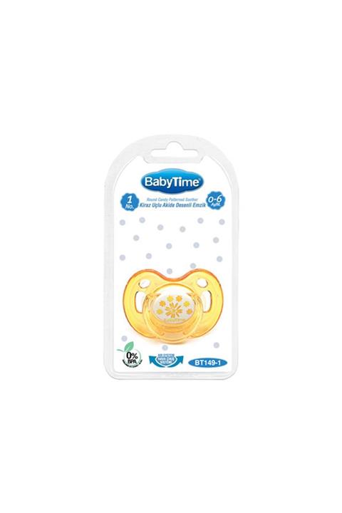 Babytime Hardal Damaklı Mat Emzik Bt149-1
