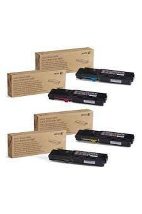 Xerox 106r02236 - 6600 / 6605 Orjinal 4 Renk Set Toner