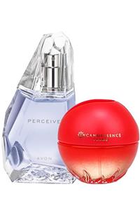 AVON Perceive Ve Incandessence Flame Kadın Parfüm Paketi