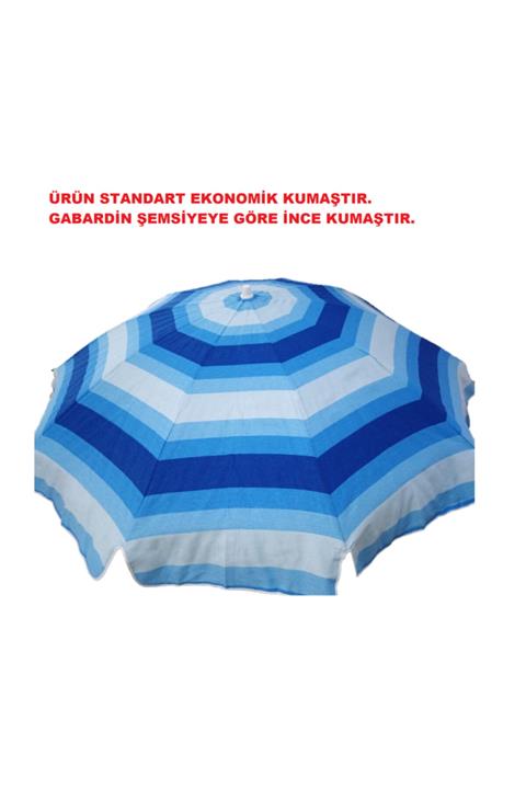 OEM 2 Mt (ekonomik Seri Kumaş) Eğilebilir Plaj Şemsiyesi Bidon Dahil