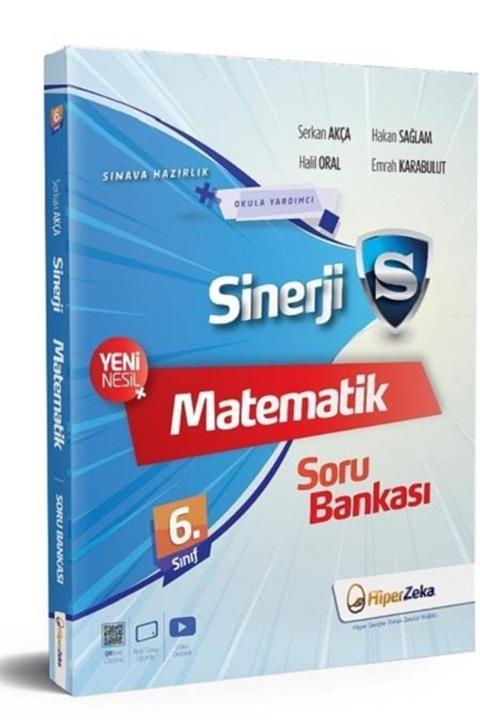 Hiper 6. Sınıf Matematik Sinerji Soru Bankası Zeka Yayınları