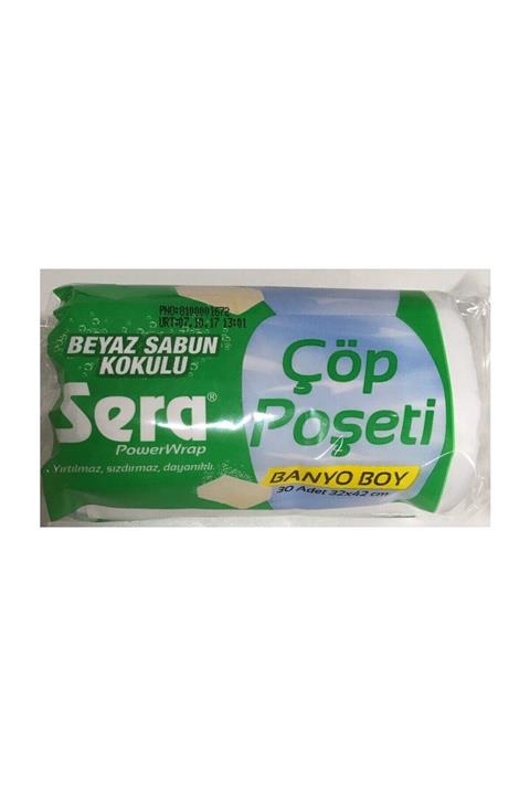 SERA Banyo Boy Çöp Torbası 30'lu
