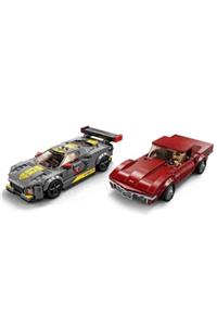 LEGO Speed Champions Chevrolet Corvette C8.r Yarış Arabası Ve 1968 Chevrolet Corvette 76903