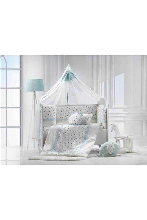 Momi Shop Yeşil Elephant Bebek Beşik Uyku Seti