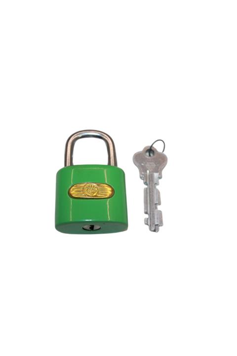 oddity Diamond Brand Antika Yeşil Asma Kilit Dolap Çanta Bavul Kilidi 1955 Model
