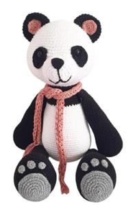 OYUNCAKPARK Panda Amigurumi Organik Oyuncak