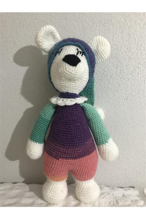 Eren Oyuncak Amigurumi Uykucu Ayı Bebek