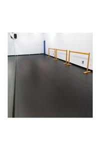 forfloor Dans Floor Pvc Zemin Kaplama - Dans Pisti 200x50cm Siyah - Beyaz