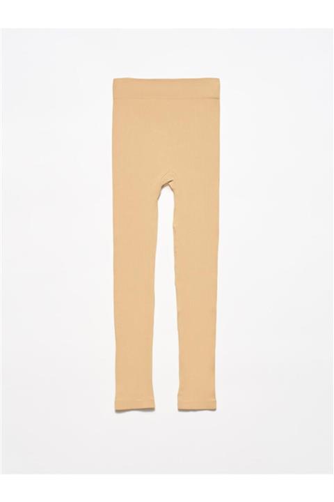 Dilvin 3576 Kadın Fitilli Dikişsiz Tayt-ten