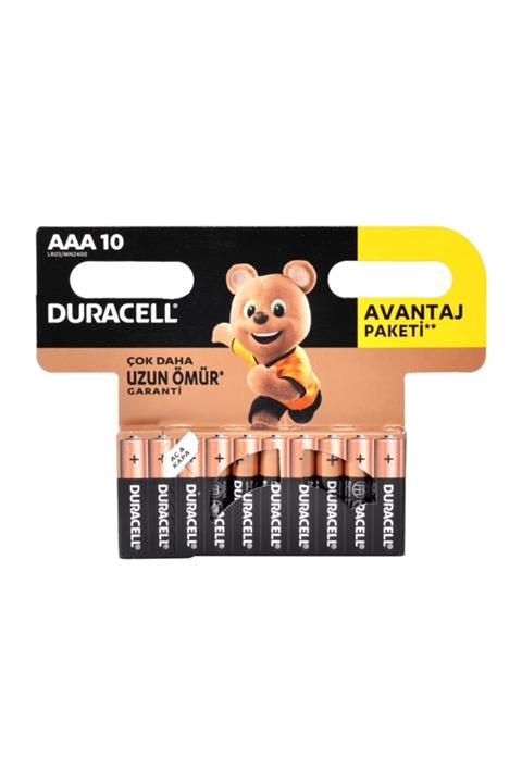 Duracell Ince Kalem Pil 10'lu Aaa
