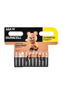 Duracell Ince Kalem Pil 10'lu Aaa