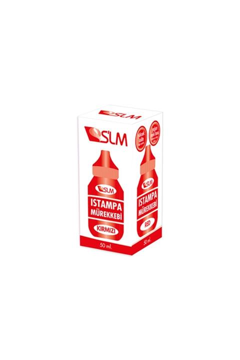 SLM Kırmızı Istampa Mürekkebi 50cc