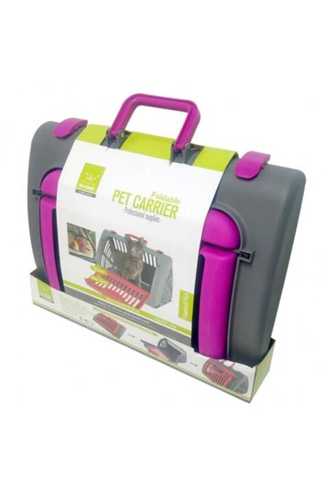 Nunbell Katlanır Kedi Taşıma Çantası Mor