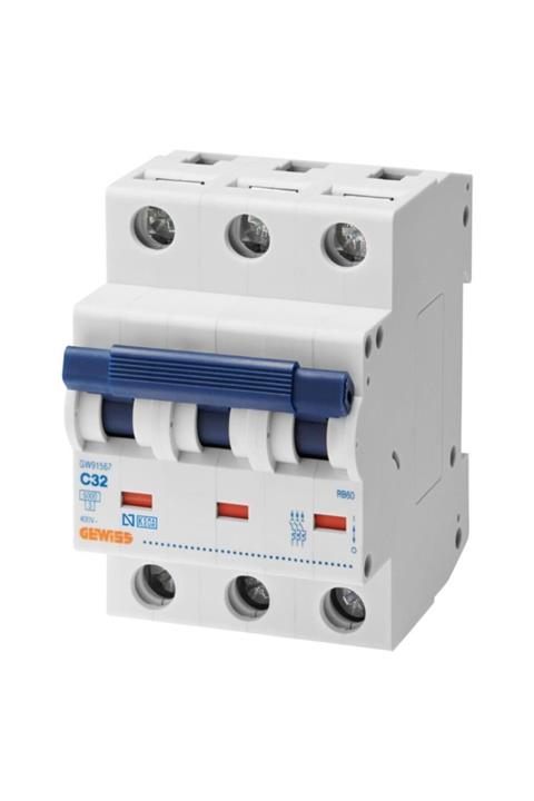 Gewiss 3x16a 6ka C Tipi Otomat