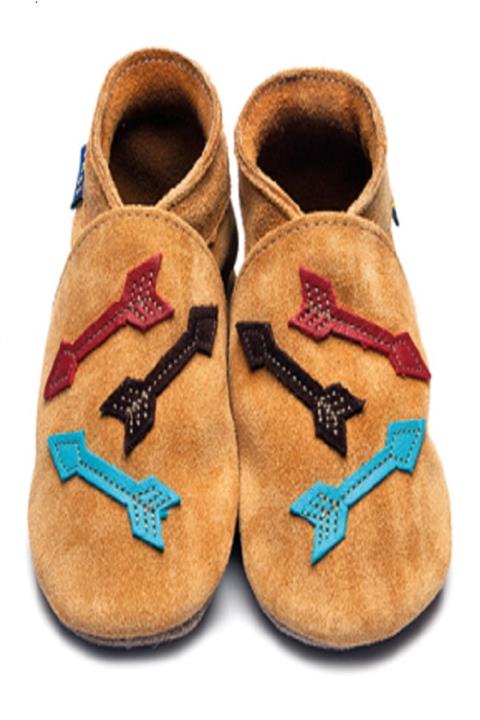 Inch Blue , El Yapımı Hakiki Deriden Patik 2885.