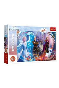 Trefl Puzzle Puzzle 100 Parça 41 X 27,5 Cm Magic Of Frozen Disney Frozen 16366