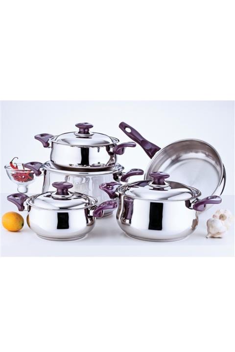 gülsan Lara 9 Parça Tencere Seti