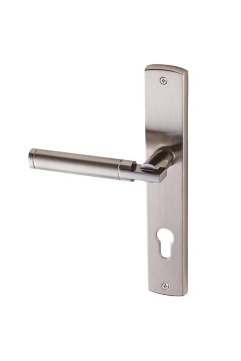 DOĞANLAR KAPI KOLLARI Doğanlar Fırat Saten Nikel Kapı Kolu Aynalı Yale Sol