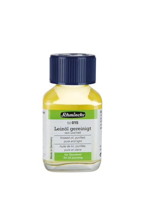 Schmincke : Rafine Keten Yağı : 60 Ml (linseed Oil)