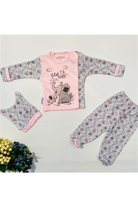 Trio Bebe 3'lü Elephant Bebek Takım