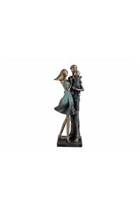 Porland Bronz Family Biblo 32cm