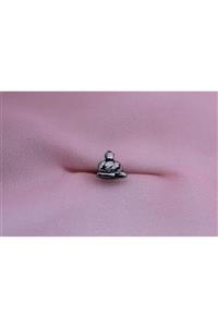 Üzüm Hoşafı Gümüş Renk Budha Cerrahi Çelik Tragus Küpe Piercing