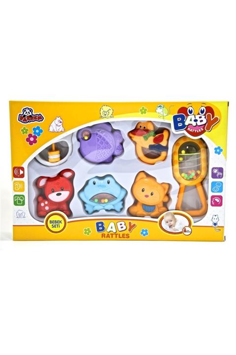 VARDEM OYUNCAK 605 Çıngırak Seti Eğitici 7 Parça