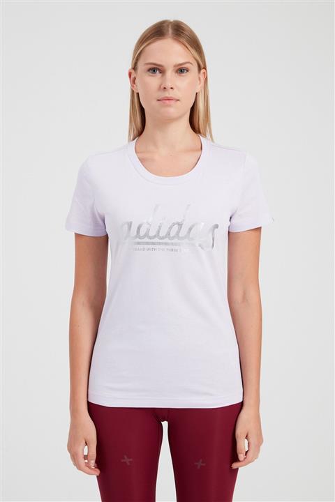 adidas W COLGT FOIL T Beyaz Kadın T-Shirt 101117954
