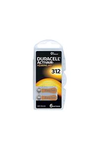 ENERGYPROMAX Duracell Activair 312 Işitme Cihazı Pili 6'lı