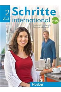 Hueber Schritte International Neu 2 - A1.2: Kurs- Und Arbeitsbuch Mit Cd Zum