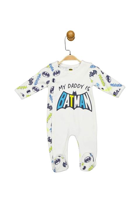 Çimpa Batman Patikli Tulum Bm17295 Beyaz